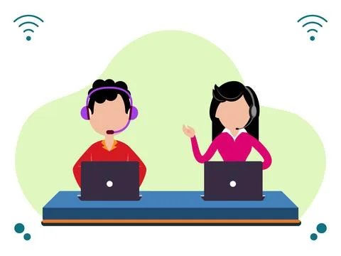 Talk Concept Illustration Illustrazione stock