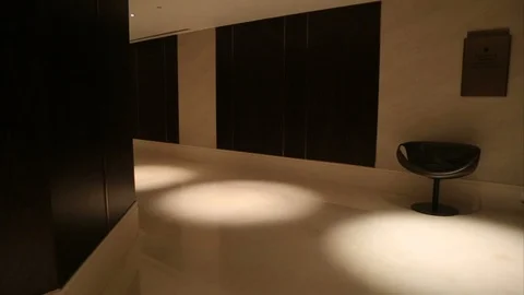 Talk in Hotel Corridor (2) Stock Footage 126892586