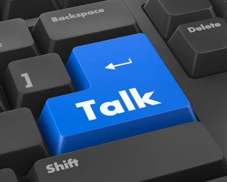 Talk Stock Illustration
