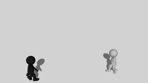 "Talk Takes Two", Racial Harmony Animation Video stock 32820655