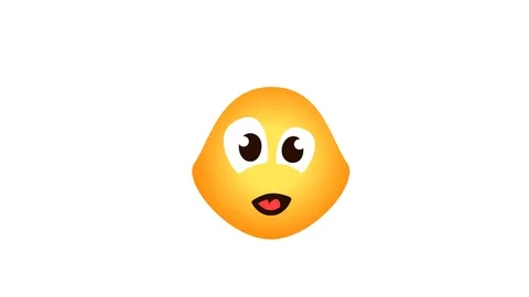 Talkanimated yellow face is talking. alpha channel looped Stock Footage 117418460