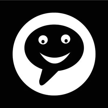 Talking bubble icon illustration design イラスト素材