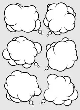 Talking bubbles Stock Illustration