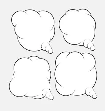 Talking bubbles Stock Illustration