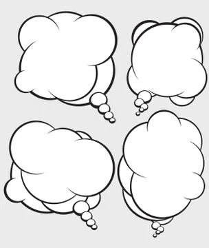 Talking bubbles Stock Illustration