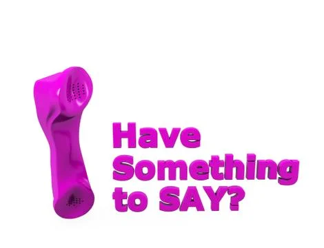 Talking Concept Stock-Illustration