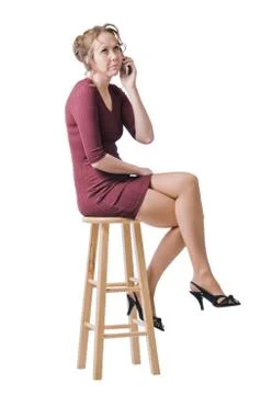 Talking To The Ex-Husband Stock Photos