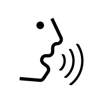 Talking face icon. Talk. Vector. Illustration