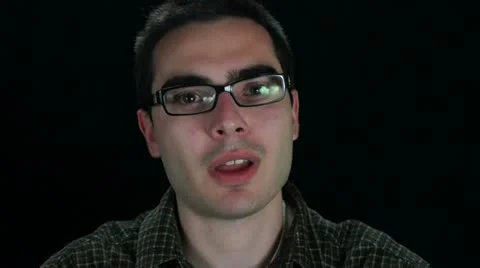 Talking Man 스톡 동영상 11061834