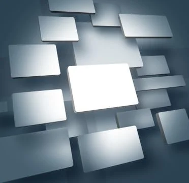 Talking message bubbles Stock Illustration