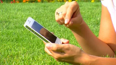 Talking on mobile 7 Stock Footage 12269982