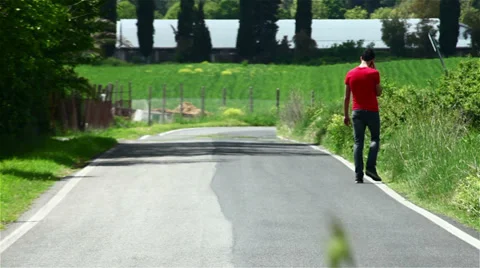 Talking at phone Stock Footage 33292622