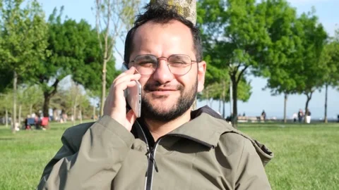 Talking on phone Stock Footage 197347481