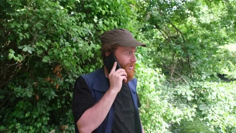 Talking on phone Stock Footage 224548081