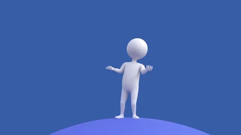 Talking puppet man 2 Stock Footage 234925989