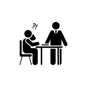 Talking, teacher, school, answer icon. Element of education pictogram icon Illustrazione stock
