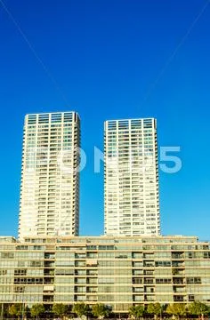 Tall Apartment Buildings Stock Photos