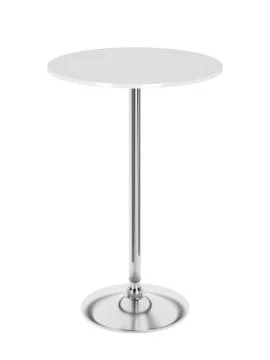 Tall bar table Stock Illustration