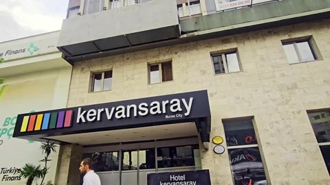 A tall building with a. Stock Footage 284670421