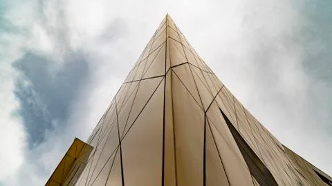 Tall building geometry Stock Photos