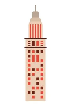 Tall building icon Ilustración de archivo