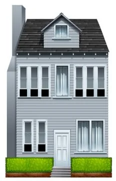 A tall building Ilustración de archivo