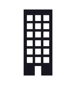 Tall building Stock Illustration