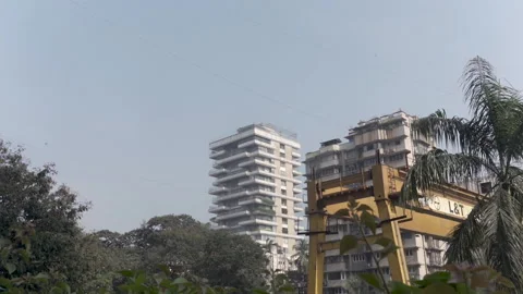 Tall Building View - Ak Stock Footage 137566800