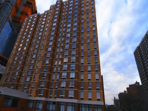 Tall Buildings In Brooklyn New York Stock Footage