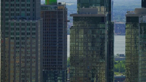 Tall buildings in Montreal Stock Footage 99920053