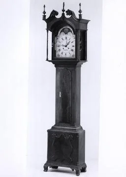 Tall Case Clock. Clockmaker: Griffith Owen, American, 1759 1820Maker (dial... Stock Photos