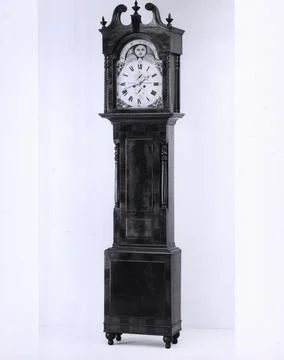 Tall CaseClock. Maker: John Heilig, 1765-1841 Stock Photos