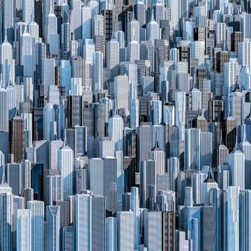 Tall city background 스톡 일러스트