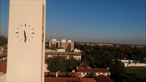 Tall Clock Building Stock Footage 80849543