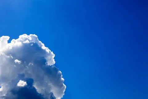 Tall cumulus cloud Stock Photos