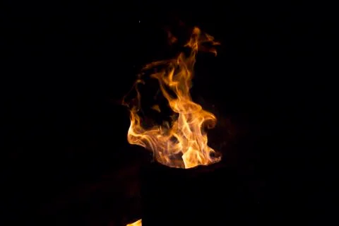 Tall Flame Stockfoto's