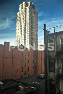 The Tall Hotel in NYC Stock Photos