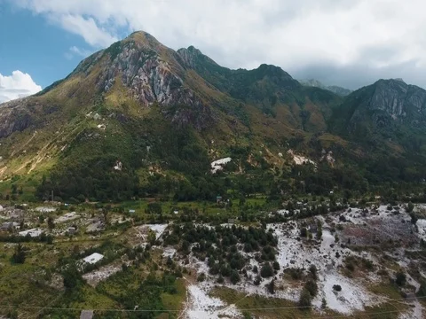 Tall Mountain in Fort Dauphin, Madagascar - 01 Stock Footage
