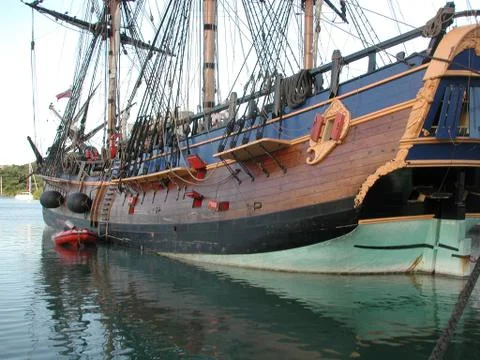 Tall Ship Endeavour Stock Photos
