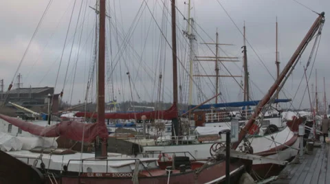 Tall ships Stock Footage 33994594