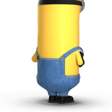 Tall Two Eyed Minion Pose 4 3D Model ~ 3D Model #90942672