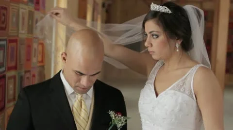 Taller Bride Stock Footage 22795419