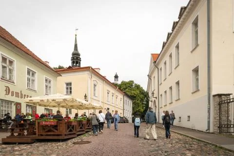 Tallinn old town in Estonia Stock Photos