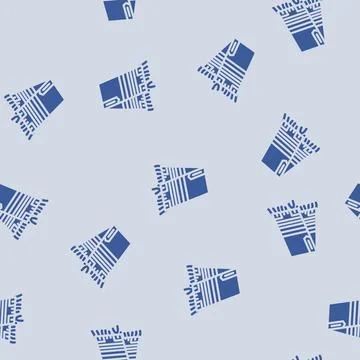 Tallit prayer shawl glyph vector seamless pattern イラスト素材