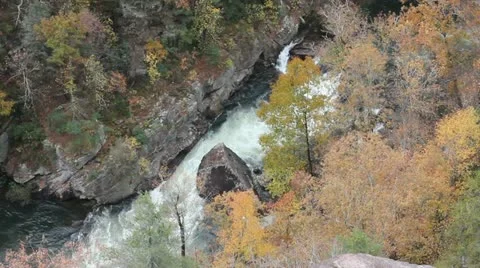 Tallulah Gorge #1 Stock Footage 12526663