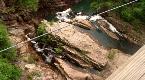 Tallulah Gorge State Park Stock Footage 52185032