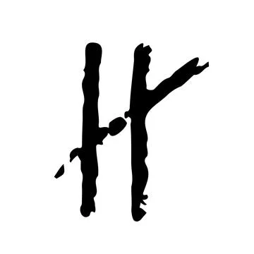 Tally mark on a white background or prison wall hash line Illustrazione stock