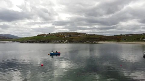 Talmine harbour in Sutherland, Scotland Stock Footage 159477655