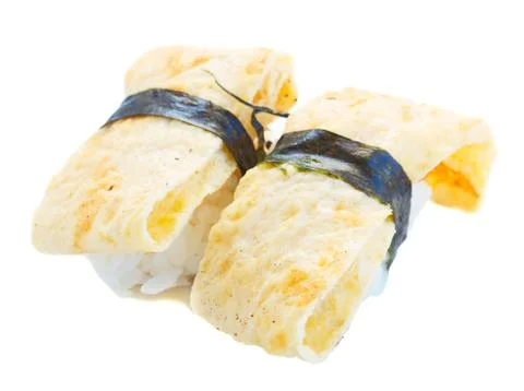 Tamago sushi Stock Photos