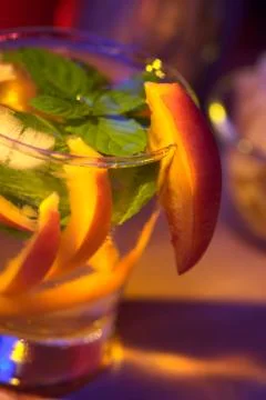 Tamarillo cocktail Stock-Fotos
